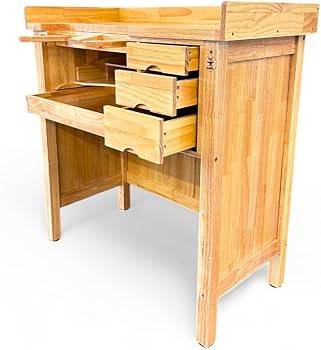 Amazon.co.jp: デラックス ソリッド 木製 ジュエラーズ ベンチ ワーク